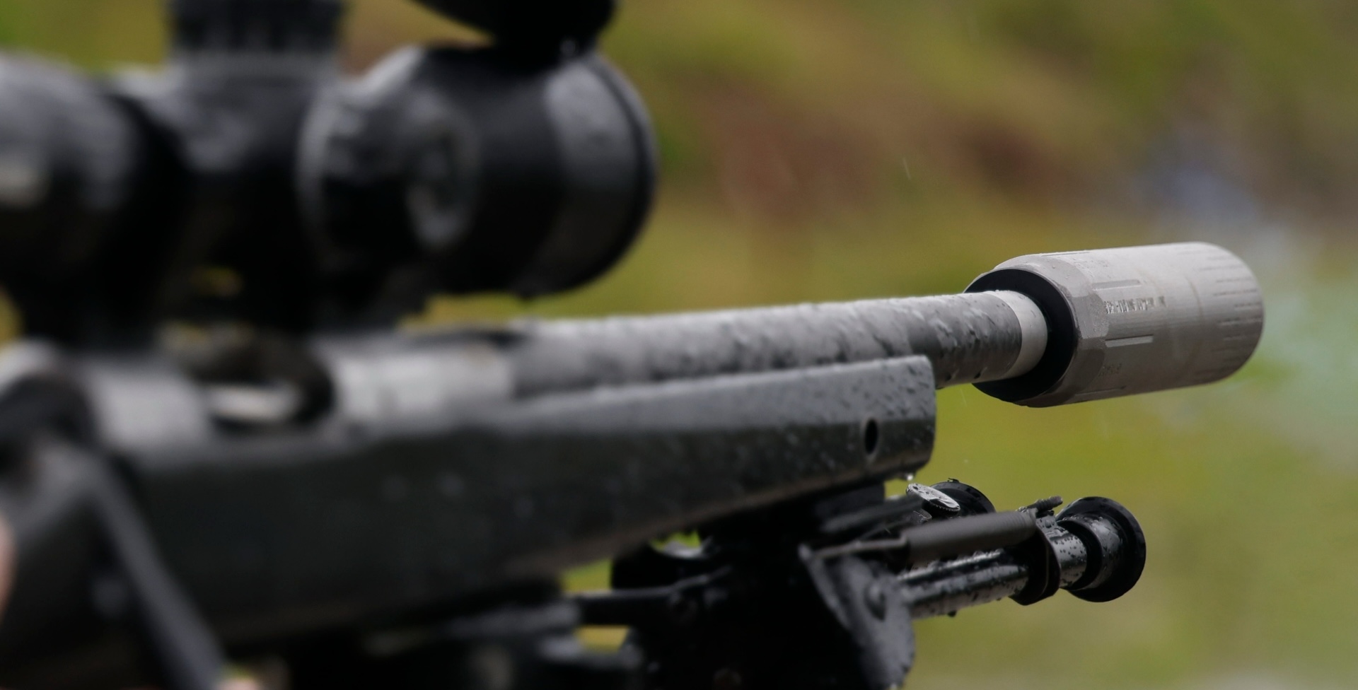 Large bore .30 cal titanium silencers.