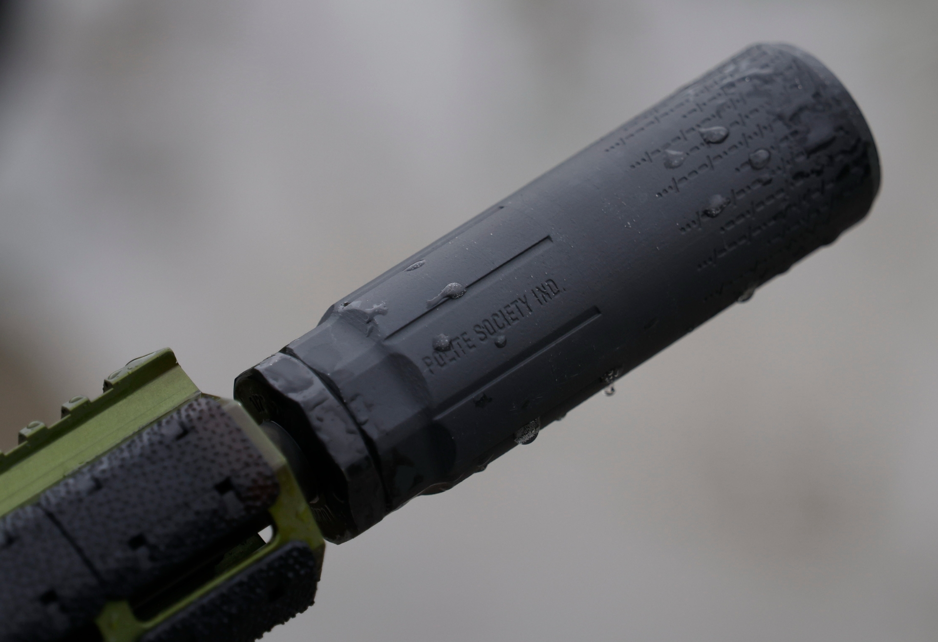 Hard use rifle silencer by PSI.